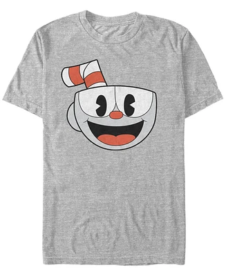 Fifth Sun Men's Big Smiling Face Video Game Short Sleeve T- shirt
