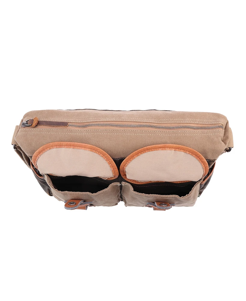 Tsd Brand Tapa Canvas Mail Bag