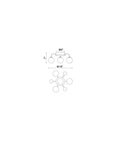 Cwi Lighting Element 4 Light Flush Mount