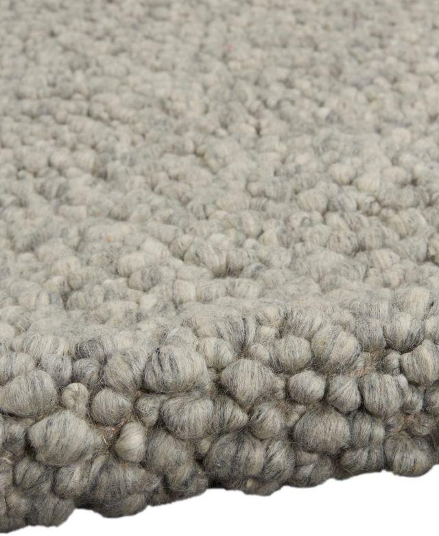 Calvin Klein CK940 Riverstone Gray and Ivory 5'3" x 7'5" Area Rug