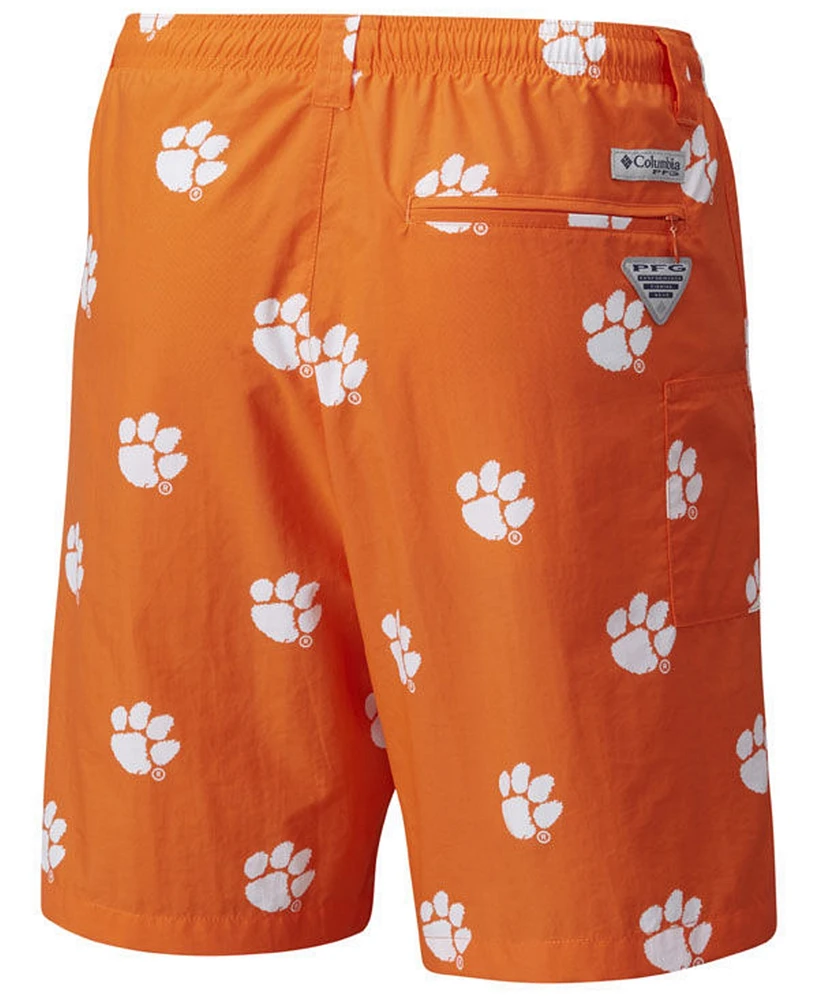 Columbia Men's Clemson Tigers Backcast Printed Short