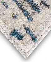 Closeout! Scott Living Expressions Wellspring Oyster 2'4" x 7'10" Runner Rug