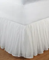 Greenland Home Fashions Cotton Voile Drop Bed Skirts