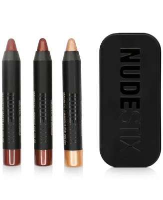 Nudestix 3-Pc. Mini Nude Metallic Berry Eye Set