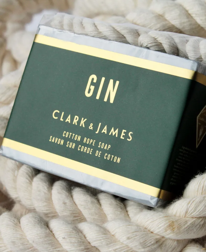 Dot & Lil Clark & James Gin Rope Soap