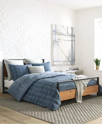Kenneth Cole New York Holden Grid Comforter Sets
