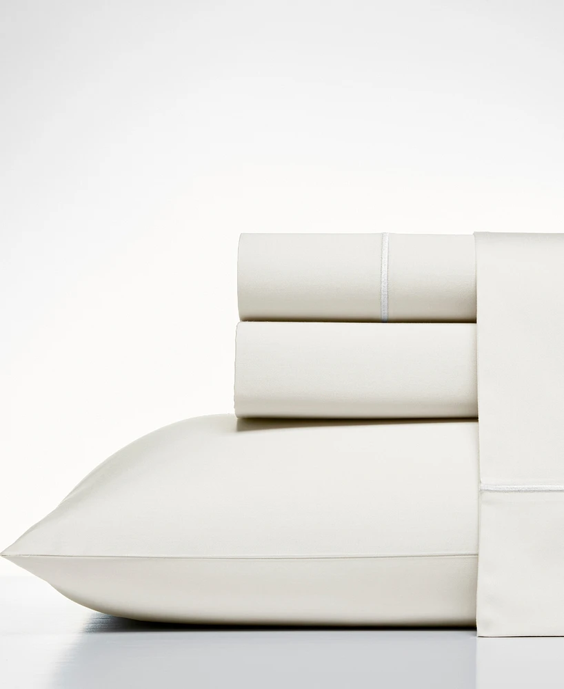 Nautica Regatta 400 Thread Count Cotton Sateen 4-Piece Sheet Set