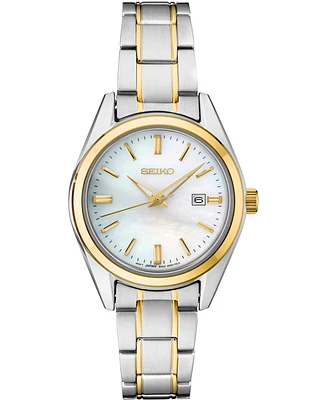 Seiko Women's Essentials Two-Tone Stainless Steel Bracelet Watch 29.8mm