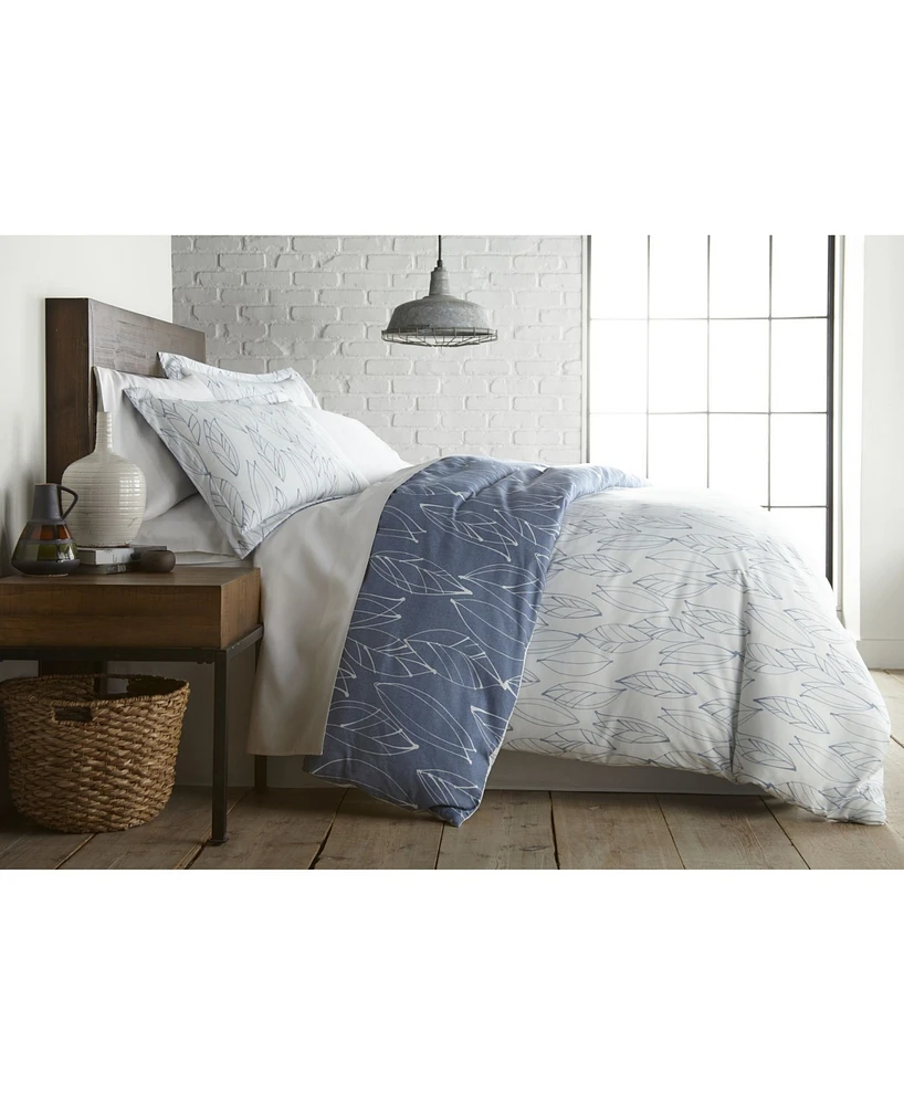 Southshore Fine Linens Modern Foliage Ultra Soft Duvet Cover and Sham Set