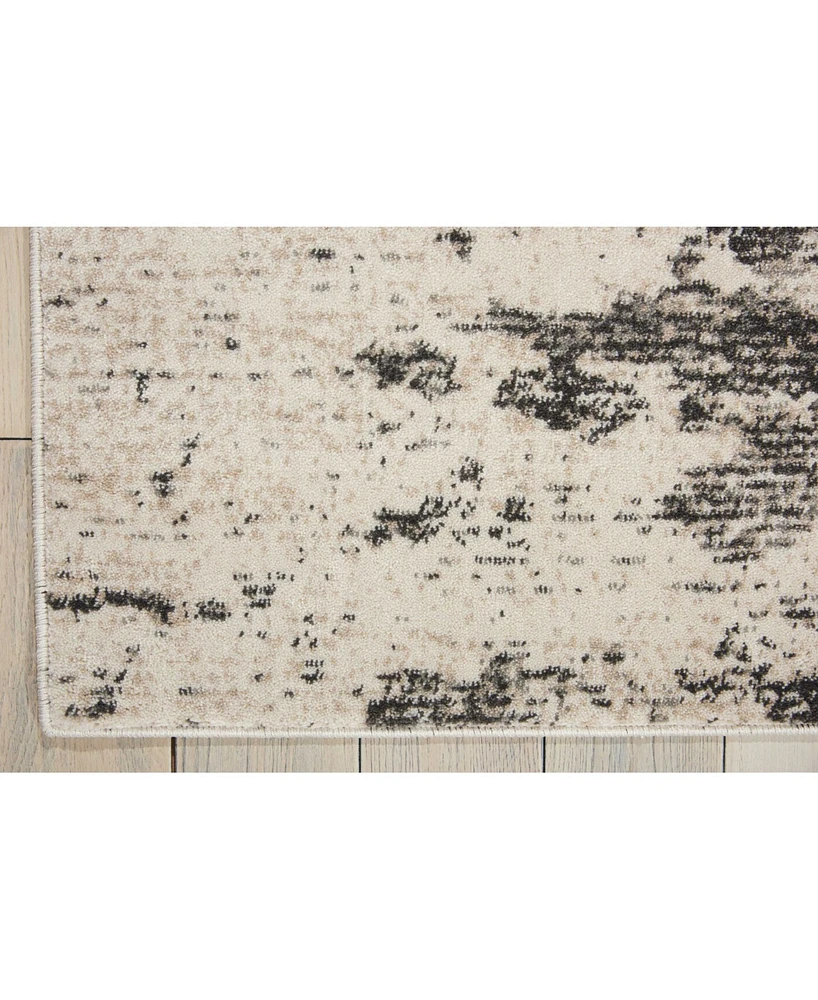 Long Street Looms Samuel SAM07 Ivory 7'10" x 10'6" Area Rug