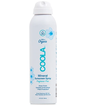 Coola Mineral Body Sunscreen Spray Spf 30, 5 oz.