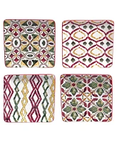 Certified International Napa 4-Pc. Canape Plates asst.