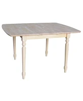 International Concepts Table with Butterfly Extension