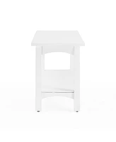 Alaterre Furniture Craftsbury Wood Entryway Bench