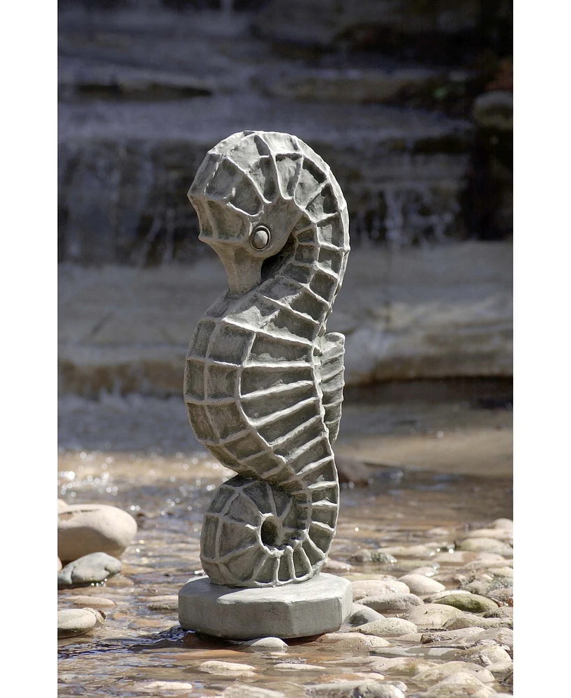 Campania International Seahorse Garden Statue