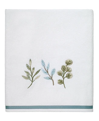 Avanti Ombre Leaves Botanical Cotton Bath Towel, 27" x 50"