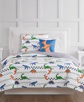 My World Kids Dino Tracks 2-Pc. Quilt Set, Twin
