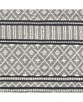 Livabliss Farmhouse Tassels Fts-2300 Charcoal 2' x 3' Area Rug