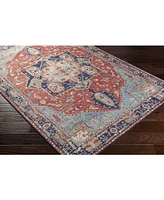Livabliss Iris Irs- Red 3'6" x 5'6" Area Rug