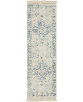 Closeout! Livabliss Zainab Zai-2300 Mist 2'6" x 8' Runner Area Rug
