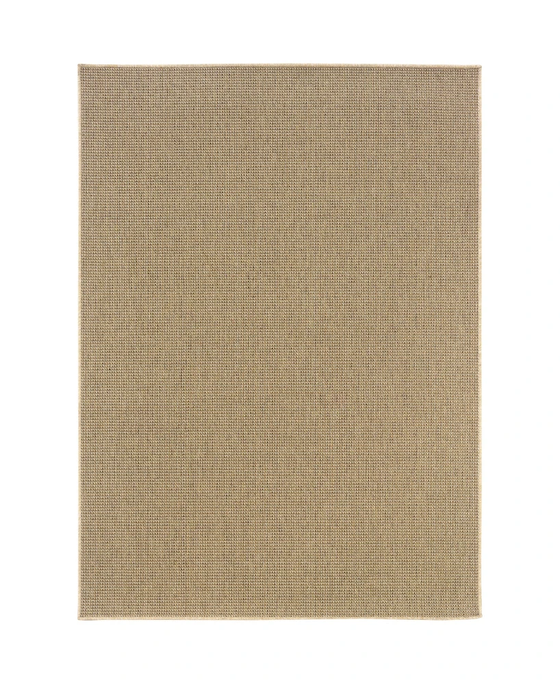 Oriental Weavers Karavia 2067X Sand 7'10" x 10'10" Outdoor Area Rug