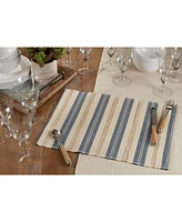 Saro Lifestyle Striped Placemat Set of 4