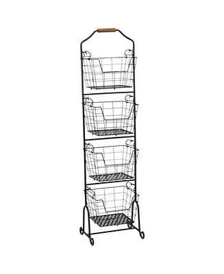 Mikasa Ferme 4 Tier market basket