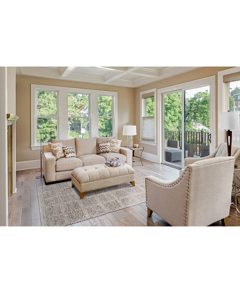 Feizy Berkeley R0739 Beige 5' x 8' Area Rug