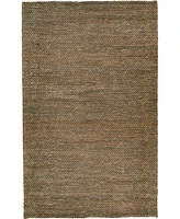 Feizy Kaelani R0770 Mocha 5' x 8' Area Rug