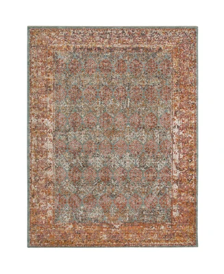 Amer Rugs Eternal Ete-15 Turquoise 7'6" x 9'6" Area Rug