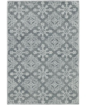 Amer Rugs Boston Bos-36 Charcoal 8' x 11' Area Rug