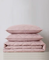 Truly Soft Everyday 3D Puff 2-Pc. Quilt Set, Twin Xl