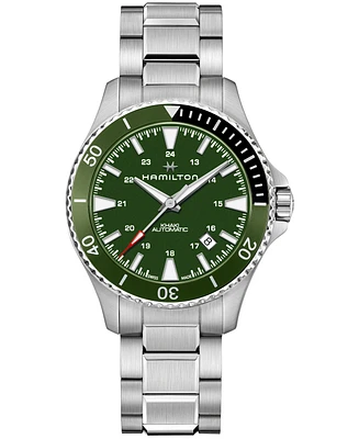 Hamilton Men's Swiss Automatic Scuba Stainless Steel Bracelet Watch 40mm