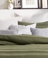 Dkny Textured Stripe Decorative Pillow, 20" x 20"