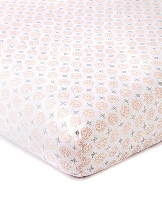 Levtex Baby Skylar Coin Medallion Crib Sheet