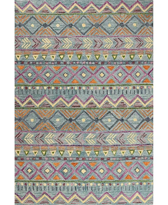 Bashian Taron Val-07 Teal 3'6" x 5'6" Area Rug