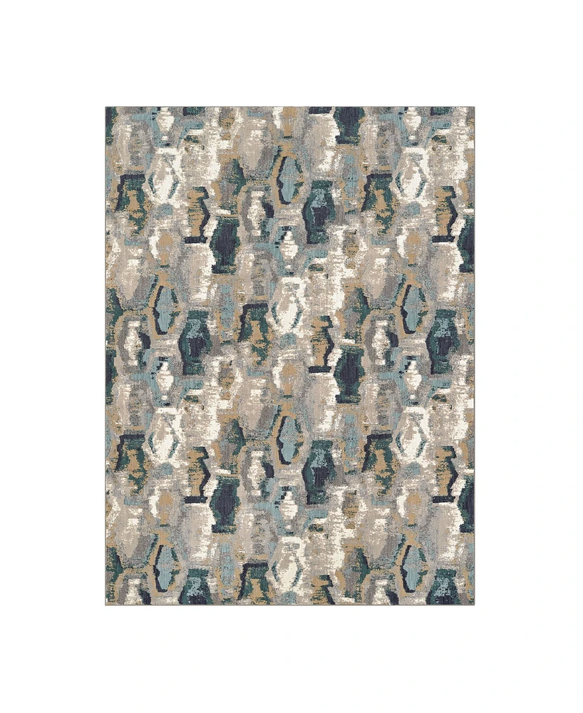 Closeout! Karastan Soiree Gimlet Jade 2' x 3' Area Rug