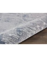 Nourison Home Rustic Textures RUS05 Gray 7'10" x 10'6" Area Rug