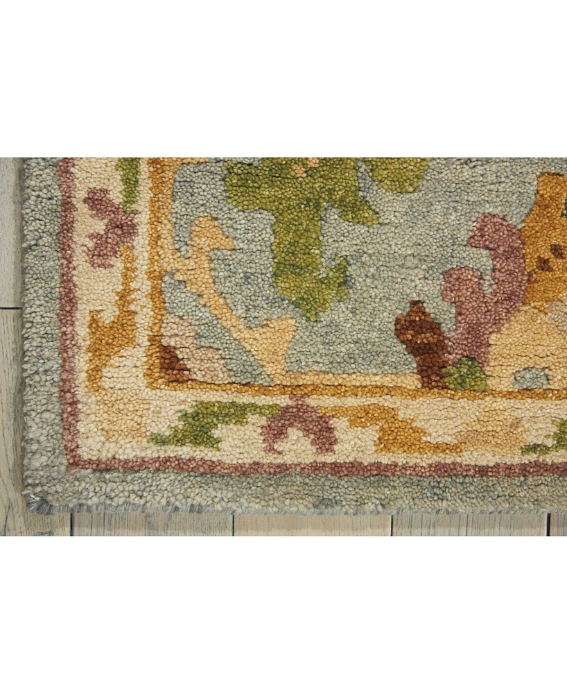 Nourison Home Tahoe TA13 Teal 5'6" x 8'6" Area Rug