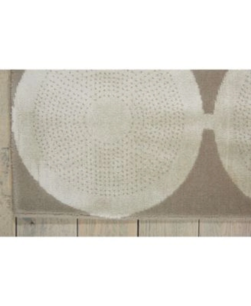 Nourison Home Luminance Lum02 Silver Rug