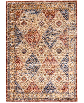 Closeout! Nourison Home Nomad NMD04 Cream and Gray 2'2" x 4' Area Rug