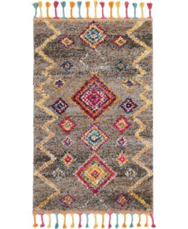 Closeout Nourison Home Nomad Nmd05 Gray Rug