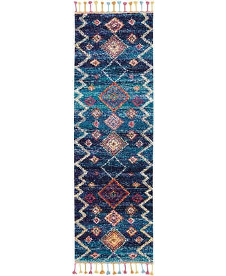 Closeout! Nourison Home Nomad NMD01 Red and Multi 7'10" x 10'6" Area Rug