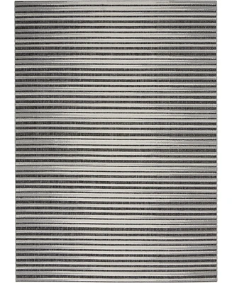 Nourison Home Key Largo KLG01 Onyx 5'3" x 7'3" Outdoor Area Rug