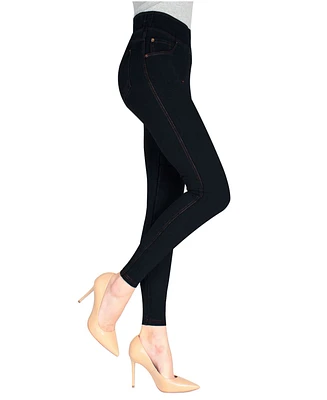 MeMoi Denim Shaping Jean Women's Leggings