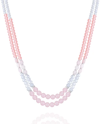T Tahari Women's Lovely Baubles Beaded Statement Necklace