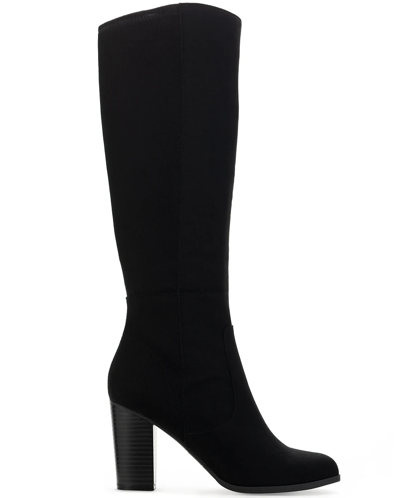 Style & Co Women's Addyy Knee High Dress Boots, Created for Macy's