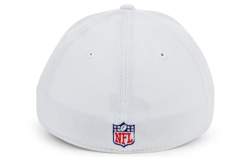 New Era England Patriots White Team Classic 39THIRTY Cap