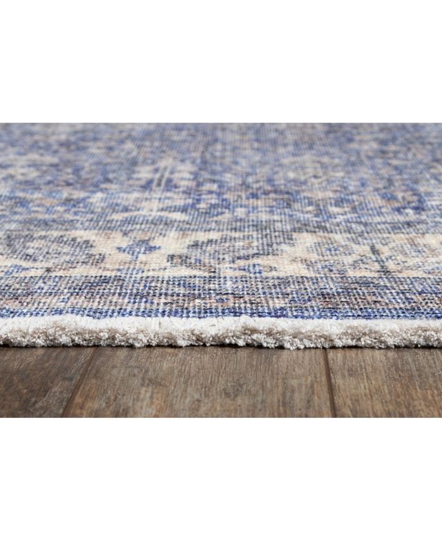 Momeni Helena Hel-4 Blue 2'6" x 8' Runner Rug