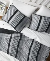 Closeout! Nautica Gulf Shores Cotton Reversible 2-Pc. Quilt Set, Twin